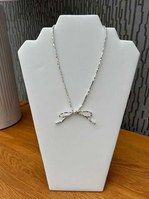 Ava Bow Necklace