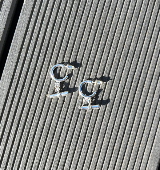 T Bar Earrings