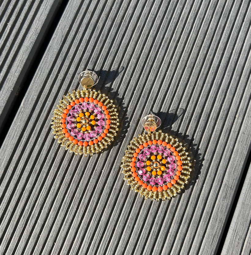 Bali Earrings - citrus