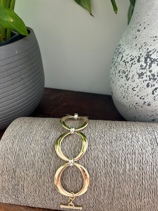 Rio Chunky Gold Bracelet