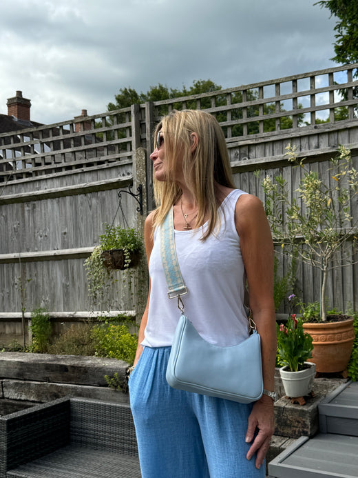 Sadie Crossbody Bag - Blue