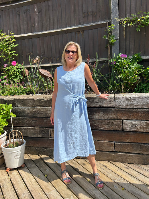 Serena Linen Dress