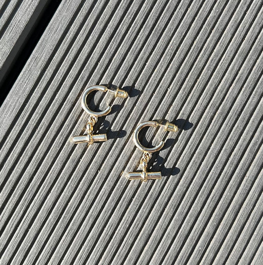 T Bar Earrings