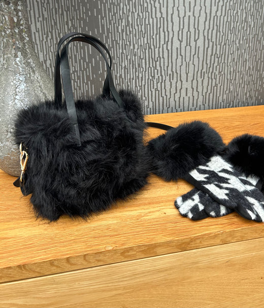 Roxanne Faux Fur Mini Bag